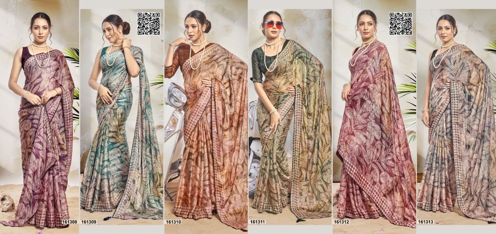 Shivanshi By Vallabhi Printed Daily Wear Chiffon Sarees Wholesale Price In Surat